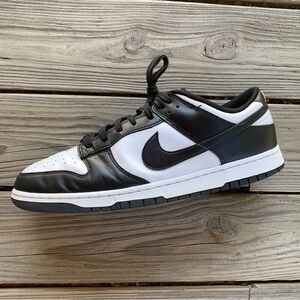 Nike Air Dunk Panda Black White Low Mens Casual Athletic Shoes